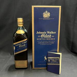 BKK815H 未開栓 John Walker Oldest ジョ二ー ウォーカー オールデスト ブルーラベル スコッチウイスキー 750ml 43％