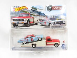 f3/106】ホットウィール プレミアム 61 IMPALA インパラ / 72 CHEVY RAMP TRUCK シェビー チームトランスポート カーカルチャー