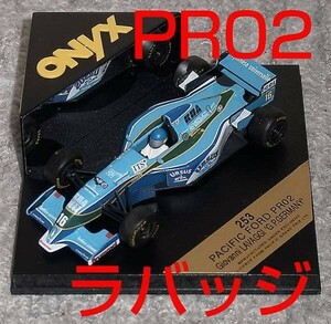 253 ONYX 1/43 パシフィック フォード PR02 ラバッジ ドイツGP PACIFIC FORD