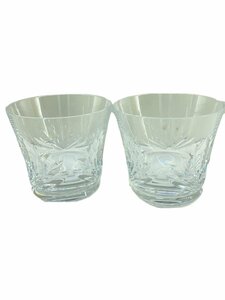 Baccarat◆グラス/2点セット/WHT/2024刻印/ルテシア/ロックグラス/ペア//