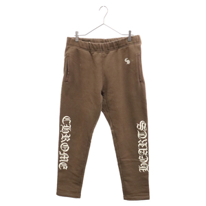 CHROME HEARTS クロムハーツ Y NOT SLO RIDE Sweat Pants ワイノットスローライドロゴ刺繍スウェットパンツ オリーブ