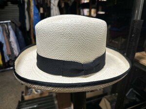 107237 「BIGALLI」ビガリ PANAMA HAT パナマハット 54cm