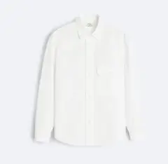 白シャツ ホワイト ザラ オリジンズ ZARA origins 新品 長袖 XL