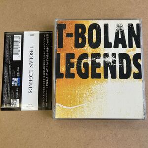 送料無料☆T-BOLAN『LEGENDS』初回限定盤2CD＋DVD55分収録☆帯付☆美品☆ベストアルバム☆339