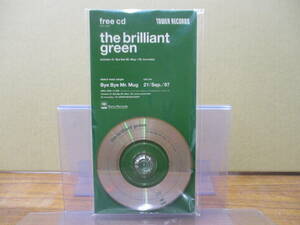 RS-6185【8cm シングルCD】非売品 プロモ ブリリアント・グリーン Bye Bye Mr. Mug /love baby the brilliant green TOWER RECORDS free cd