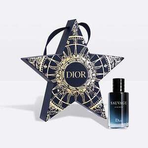 新品★Dior ディオール　ソヴァージュ オードゥ パルファン♪香水 ミニチュアサイズ 10ml♪星形のオーナメントボックス入り★ホリデー限定