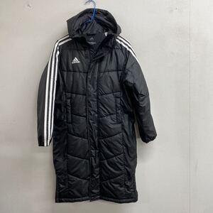 アディダス adidas キッズ ベンチコート　140 黒　は32