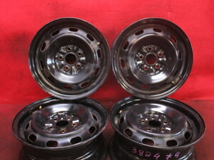 スチール ホイール 4本 トヨタ純正 14×6J 5穴 PCD 100 +45 ハブ径 54 セリカ コロナ アルデオ プレミオ アリオン カルディナ◆3824H