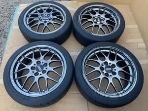 鍛造 軽量 BBS RG-R RG758 7.5J 18インチ PCD108 5穴 +40 ハブ65 DS7 クロスバック アルファ166 プジョー607等225/40/18 2022年製 BBS 