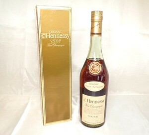 6084[M]箱付♪◆未開栓古酒◆Hennessy/ヘネシー/VSOP/COGNAC/コニャック/ブランデー/グリーンボトル/スリムボトル/700ml/40%