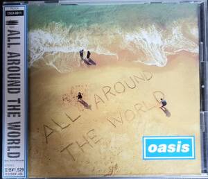 J72帯付き日本盤/送料無料■oasis「AllAroundTheWorld」CD 4曲入り　定価￥1456