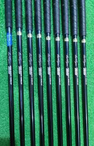 良品　Ben Hogan 純正カーボン for CAVITY　#3-PW,SW 9本　フレックスR　NSC　3I-SW ベンホーガン　ベン・ホーガン　シニア　レディース