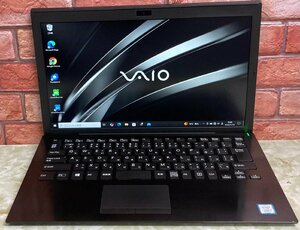 1円～ ●SONY VAIO Pro PG / Core i7 8550U (1.80GHz) / メモリ 8GB / NVMe SSD 512GB / 13.3型 フルHD (1920×1080) / Win10 Pro 64bit