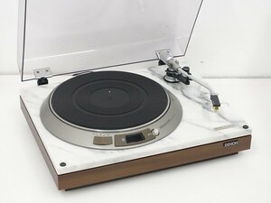 ■□DENON DP-1800/audio-technica AT12E 大理石 レコードプレーヤー VM型カートリッジ付 デノン□■025240004-2□■