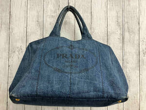 PRADA プラダ カナパ／DENIM／B1872B バッグ キャンバス