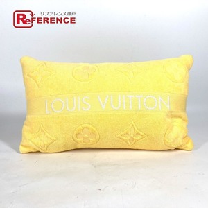 未使用 LOUIS VUITTON ルイヴィトン M78479 プティ クッション・LV バケーション ピロー 枕 インテリア クッション イエロー【中古】