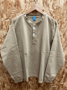 ★GOOD ON L/S HVY HENLEY TEE/SIZE.XL