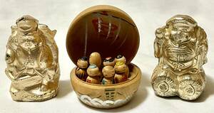 昭和時代の観光土産品【 民芸品 】七福神