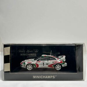 MINICHAMPS 1/43 TOYOTA CELICA Rally Corsica 1995 Castrol ミニチャンプス トヨタ セリカ GT-four ST205 ラリー ミニカー モデルカー