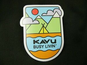 正規品【KAVU カブー】ステッカー　”ティピー”