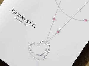 TIFFANY ティファニー SELECTION 2010 カタログ 全46ページ Tiffany&Co. RING パンフレット 価格表 シルバー ネックレス ペンダント リング