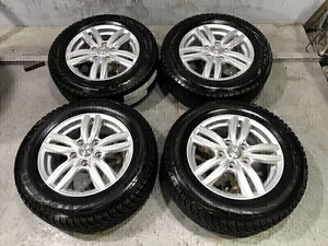 6.5分山程 アルミ付(WW5K009)JOKER 15ｘ6J 5穴 114.3 +53 + FALKEN ESPIA W-ACE 195/65R15 91S 2018年 スタッドレス 冬タイヤ 送料無料