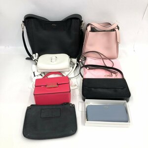 FURLA/kate spade NEW YORK/MARC JACOBS/TORY BURCH/他 ショルダーバッグ ハンドバッグ 財布 おまとめ【CKAQ0002】