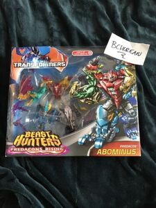 TRANSFORMERS PRIME BEAST HUNTERS PREDACONS RISING PREDACON ABOMINUS Target Exc 海外 即決