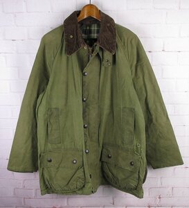 FJ25937 Barbour バブアー 90s ビューフォート オイルドジャケット 3ワラント 90年製 イングランド製 オリーブ系 C42/107CM