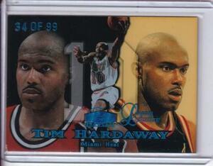 98/99 Flair Showcase ☆Tim Hardaway/Heat☆ 99枚限定 Legacy Collection ROW1 #34L