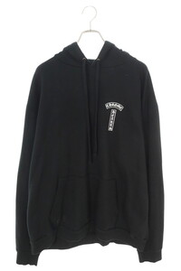 クロムハーツ パーカー SWTSHRT PLVR サイズ:XL バックアーチロゴプルオーバーパーカー 中古 SS07