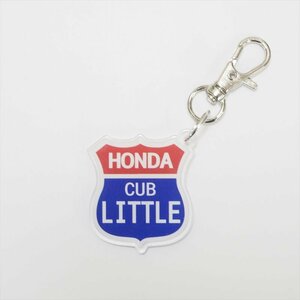 （キーホルダー）ホンダ リトルカブ 標識 アクリルキーホルダー 3.5cm かわいい キーチェーン 鍵 CUB LITTLECUB