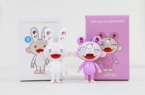 村上隆 PVCフィギュア【カイカイ＆キキ PVCフィギュア（ブルーアイver.）Tonari no Zingaro Edition】 Takashi Murakami