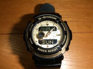 G-SHOCK/Gショック トレジャーゴールド 反転液晶 G-300G-9AJF 送料500円～　電池切れ