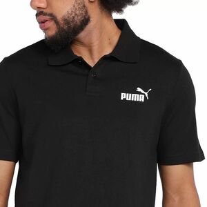 ●送料390円可能商品 プーマ PUMA 新品 メンズ カジュアル ESS ジャージー 半袖 ポロシャツ ポロ 黒 [586676011N-XXL] US 三 零★QWER★