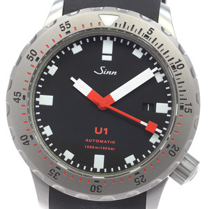 ジン Sinn 1010 U1 デイト 自動巻き メンズ 極美品 _839274