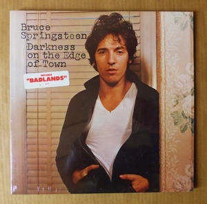 BRUCE SPRINGSTEEN「DARKNESS ON THE EDGE OF TOWN」米ORIG [初回JC規格COLUMBIA] ステッカー有シュリンク美品