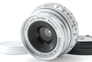 [A品]Leica Summaron M 35mm F3.5★後期型★クモリなし★ズマロン★4726
