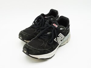 ◇【New Balance ニューバランス】スニーカー USA製 M990BS3 ブラック 25.5cm