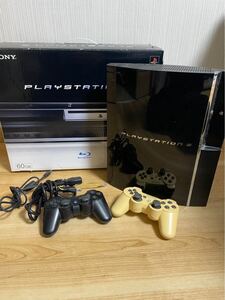 ☆ SONY PS3 CECHA00 箱付き 希少 通電確認済み PlayStation3 ソニー ブラック