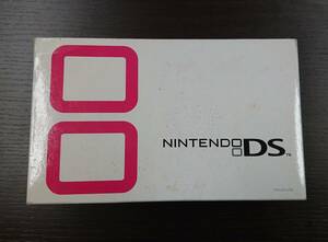 #950 1円～ 初代 Nintendo DS 本体 NTR-001 箱 説明書 ソフト2本付き ニンテンドーDS（プラチナシルバー） 動作未確認