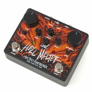 094s☆Electro-Harmonix エレクトロハーモニックス HELL MELTER ギター用 エフェクター ディストーション ※中古