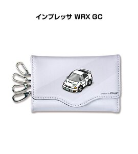 MKJP キーケース 車好き 祝い プレゼント インプレッサ WRX GC 送料無料