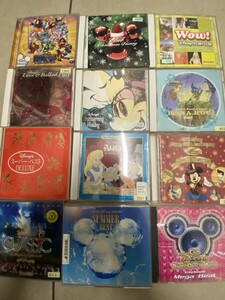 ディズニー 関連 3CD 2CD CD 計12枚セット (DISNEY) (東京ディズニーランド スーパーダンシンマニア など）