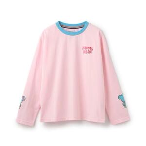 ポンポネット新品新作タグ付きナカムラくん 袖アップリケTシャツF