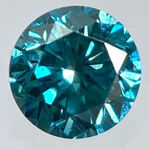 ◆天然ダイヤモンド0.29ct◆o◎ 約4.1×4.1mm ルース 裸石 blue diamond 宝石 ジュエリー jewelry BJ1/BJ1 w4 B100