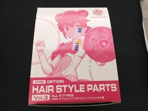【未組立品】バンダイ 30MS オプションヘアスタイルパーツ Vol.3 全4種セット