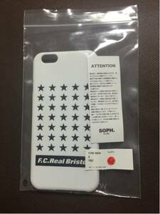 【新品　未使用】FCRB iPhoneケース iPhone 6 & 6s ホワイト　白　white iPhoneカバー 携帯ケース