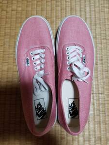 （値下げ）VANSピンクスニーカー（27.0㎝）