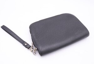 【ト長】LOUIS VUITTON ルイヴィトン M30182 タイガ バイカル セカンドバッグ クラッチバッグ ブラック系 IA850IOB39